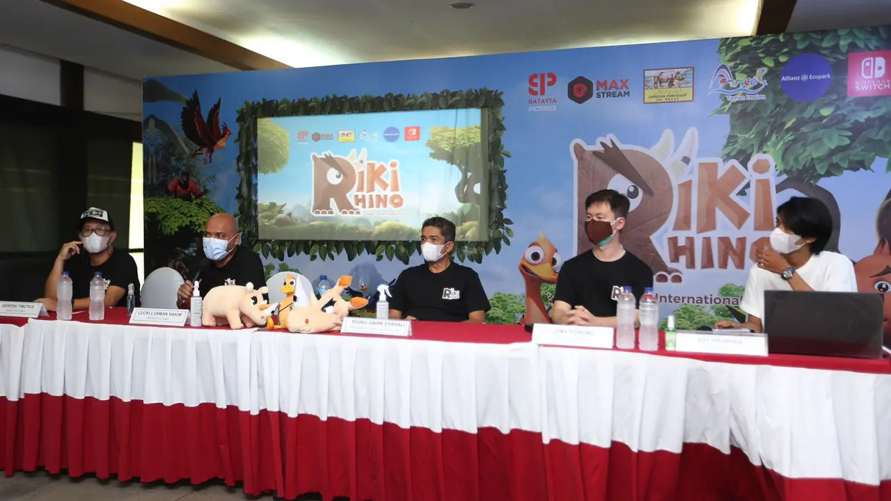 Riki Rhino akan tayang di beberapa negara.