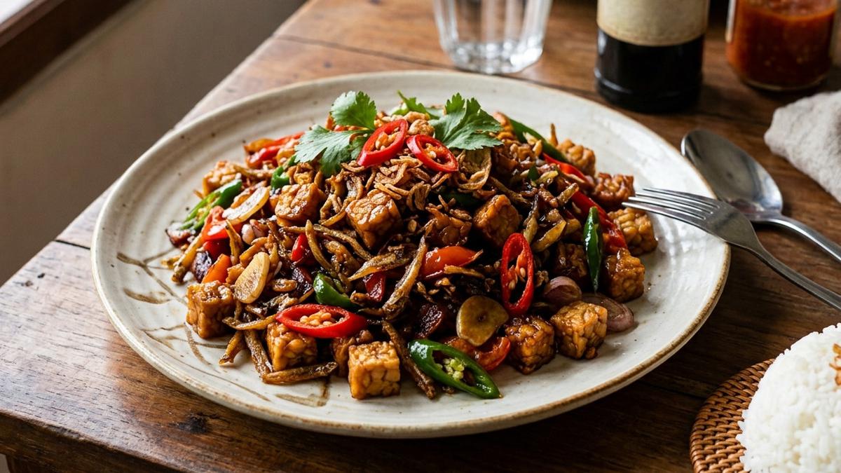 Resep Tempe Oseng Teri, Lauk Sederhana yang Gurih, Pedas, dan Bikin Nambah Nasi