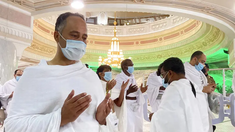 FOTO: Melihat Lebih Dekat Pelaksanaan Umrah di Masa Pandemi COVID-19