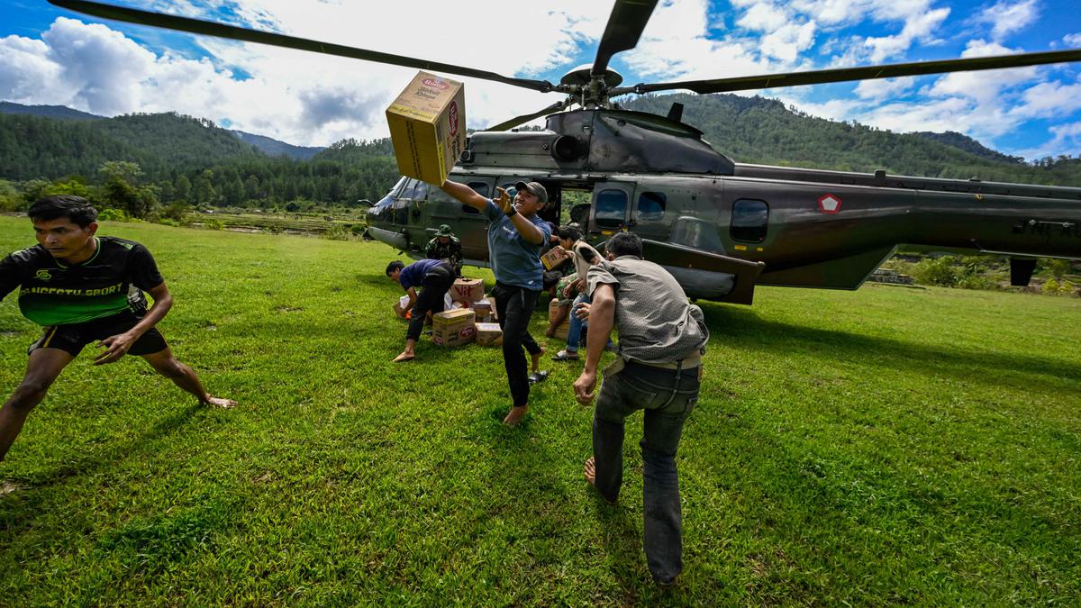 Bantuan Logistik Korban Banjir di Empat Kabupaten Aceh Didistribusikan Lewat Jalur Udara