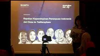 Kedubes Australia di Jakarta meresmikan peluncuran akun twitter program MAMPU (Maju Perempuan Indonesia untuk Penanggulangan Kemiskinan).