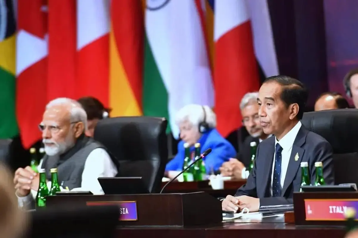Presiden Jokowi Dalam Pembukaan KTT G20, Ajak Pemimpin Negara untuk Kolaborasi Dunia