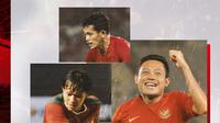 Adam Alis, Rizky Pellu dan Evan Dimas. (Bola.com/Dody Iryawan)