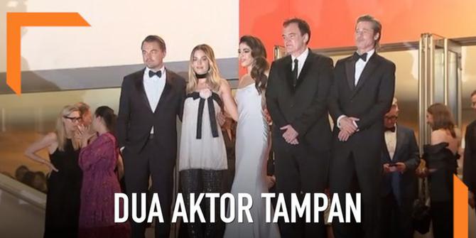 VIDEO: Leonardo DiCaprio dan Brad Pitt Tampil Bersama di Cannes