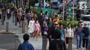 Pemprov DKI Jakarta memastikan uji coba untuk pengaturan jam masuk kerja dilakukan terlebih dahulu di lingkungan pemerintahan. (Liputan6.com/Angga Yuniar)