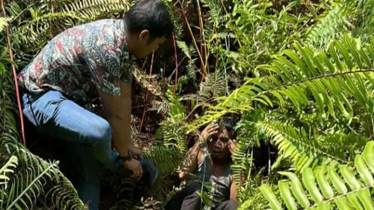 Narapidana kabur dari Lapas Bengkalis ketika ditangkap petugas setelah dilaporkan warga mencuri tebu.