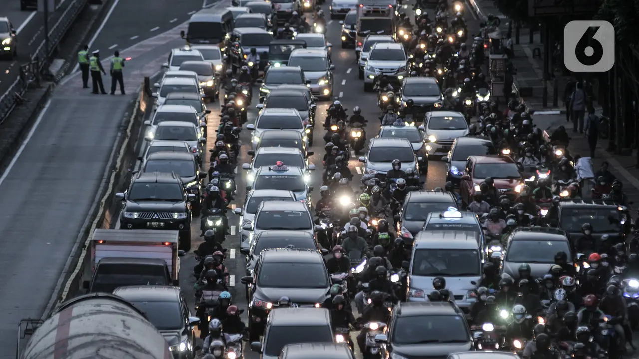 Kemacetan Tetap Terjadi saat Pemberlakuan Ganjil Genap