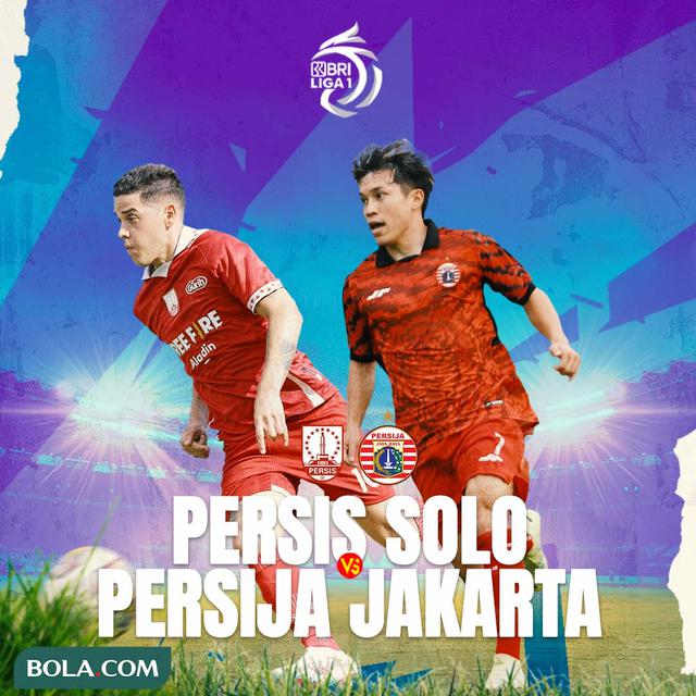 BRI Liga 1 - Duel Antarlini - Persis Solo Vs Persija Jakarta