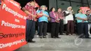 Para tokoh lintas agama juga mengajak rakyat Indonesia untuk mendoakan para pejuang yang sudah tiada, Jakarta, Jumat (6/2/2015). (Liputan6.com/Herman Zakharia) 