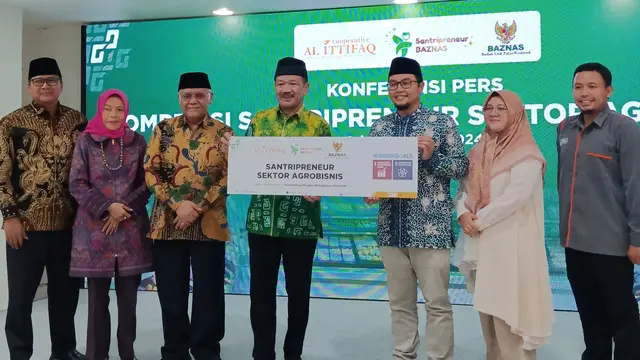 Badan Amil Zakat Nasional (BAZNAS) membuka program BAZNAS Santripreneur Sektor Agribisnis 2024.