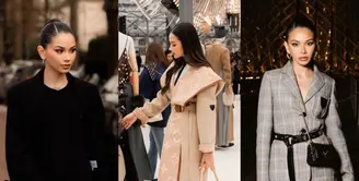 Alyssa Daguise jadi salah satu public figure tanah air yang seliweran di Paris Fashion Week. Tak hanya diundang satu desainer, Alyssa Daguise terlihat diundang oleh Louis Vuitton dan Lacoste sekaligus [@alyssadaguise]