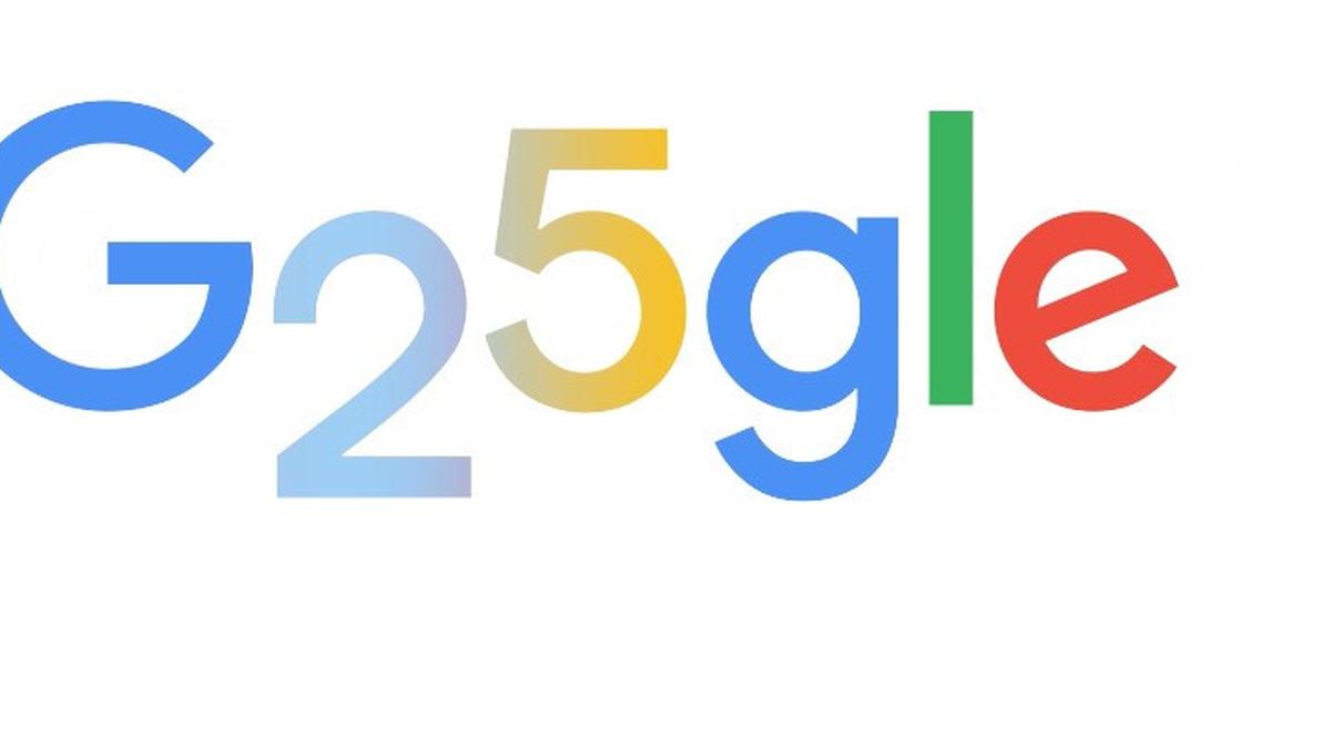 Google Doodle Rayakan Ulang Tahun ke-25 Google Inc Hari Ini
