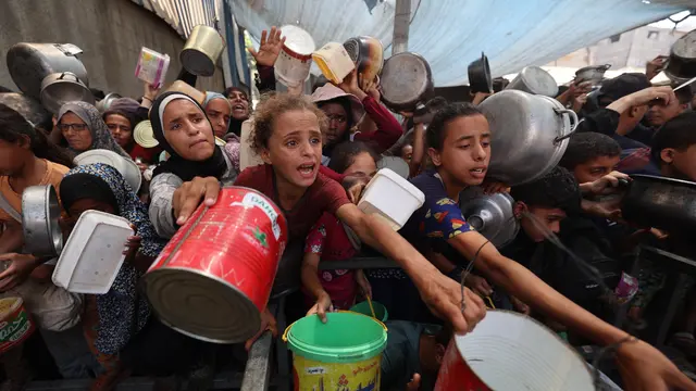 Satu Juta Perempuan dan Anak di Gaza Alami Kelaparan Massal