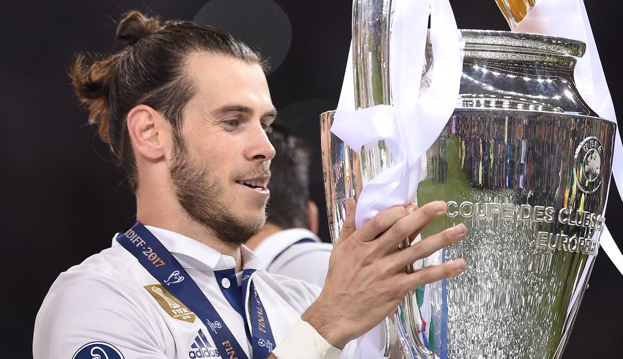 Eks bintang Real Madrid, Gareth Bale akhirnya resmi mengumumkan bahwa dirinya akan bergabung dengan klub Major League Soccer (MLS), Los Angeles FC. (AFP/Filippo Monteforte)