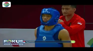 Cabang olahraga wushu kembali menyumbangkan medali bagi Indonesia. Kali ini dua medali perunggu berhasil diraih di dua nomor pertandingan sanda, 56 dan 70 kg.