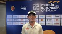 Pegolf Indonesia Gabriel Hansel sudah berlatih agar bisa meraih hasil maksimal di Mandiri Indonesia Open 2025.
