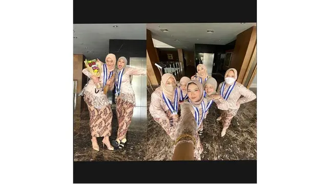 5 Potret Wisuda Aishameglio Anak Duta Sheila On 7, Memesona Pakai Hijab dan Kebaya