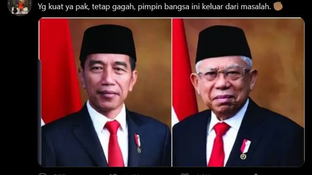Cuitan Iwan Fals untuk Jokowi - Ma'ruf (Twitter/ iwanfals)