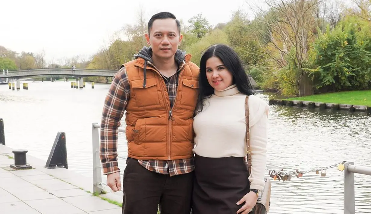 Melalui akun media sosial, Annisa Pohan bersama AHY diketahui tengah berada di Jerman. Keduanya juga turut memperlihatkan kemesraan saat mengunjungi berbagai tempat di Jerman. (Liputan6.com/IG/@agusyudhoyono)