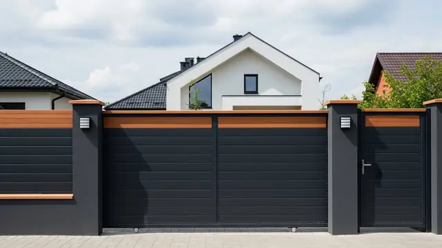 Model Pagar Rumah Klasik Modern Motif Geometris Kontemporer