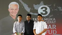 Calon wakil presiden (cawapres) nomor urut tiga, Mahfud Md menyampaikan komitmen untuk meningkatkan taraf perekonomian masyarakat Kota Sabang, Aceh. (Istimewa)