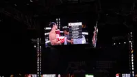 Serieal Effendy Petik Kemenangan TKO di Byon Combat Showbiz 4: Indonesia vs Malaysia, Wakil Tuan Rumah Tersenyum