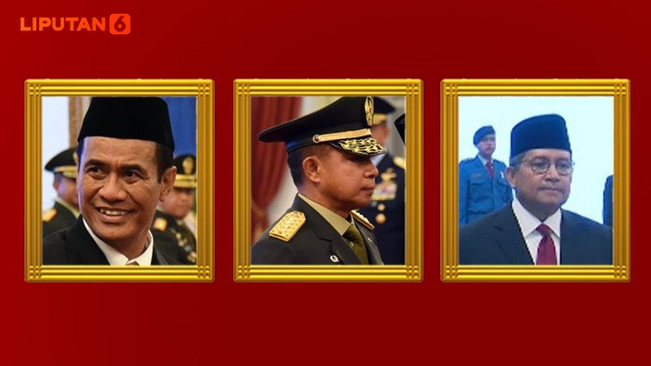 Banner Infografis Reshuffle Kabinet Jokowi