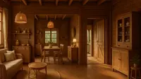 7 Model Rumah Kampung dengan Interior Kayu, Bisa Jadi Referensi Hunian Masa Pensiun