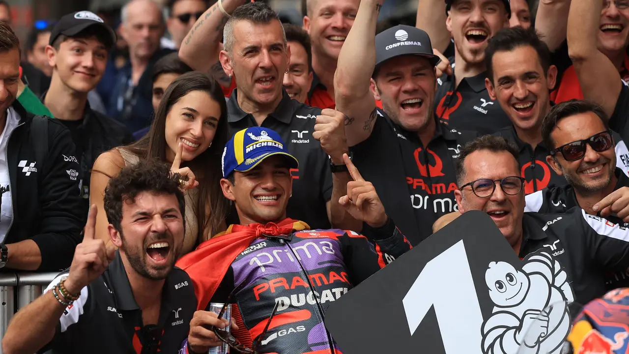Jorge Martin Geser Posisi Bagnaia dari Puncak Klasemen MotoGP