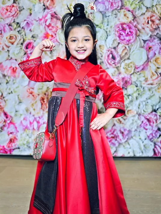 Ultah Arsy ke-7 (Instagram/ananghijau)