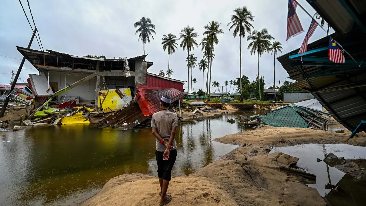 Mulai Surut, Begini Potret Kerusakan Akibat Banjir Besar di Malaysia