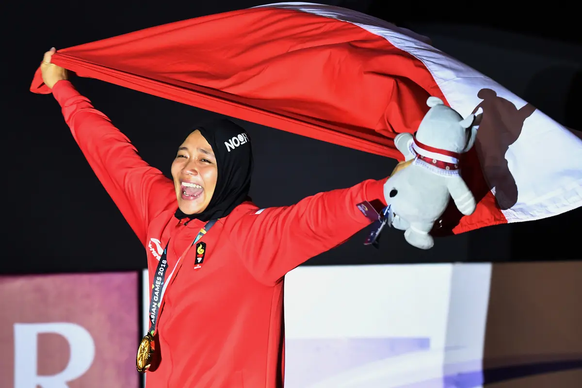 Aries Susanti Sumbang Medali Emas ke-8 untuk Indonesia