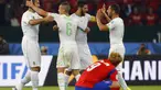 Aljazair meraih poin penuh saat berlaga melawan Korea Selatan di laga penyisihan Piala Dunia 2014 Grup H di Stadion Beira Rio, Porto Alegre, Brasil (23/6/2014). (REUTERS/Damir Sagolj)