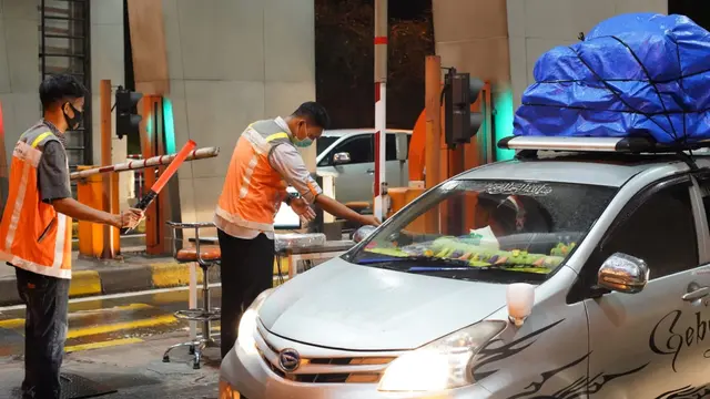 Persiapan Puncak Arus Mudik di Gerbang Tol Merak