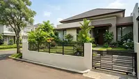 8 Ide Pagar Rumah Cantik dari Hebel, Konsep Simpel yang Bikin Fasad Terlihat Mahal