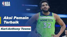 Berita Video Aksi-Aksi Terbaik dari Karl-Anthony Towns Saat Minnesota Timberwolves Kalahkan Sacramento Kings
