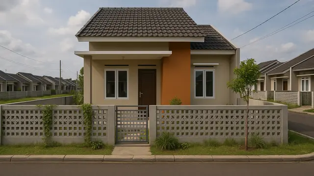 Rumah Bagus Sederhana di Perumahan Subsidi/via GPT