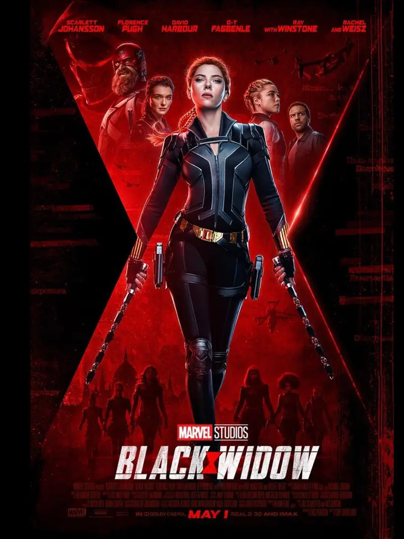 Poster film Black Widow. (Foto: Instagram @black.widow)