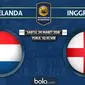 Persahabatan Internasional_Belanda Vs Inggris (Bola.com/Adreanus Titus)