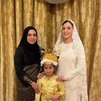 Anisha Rosnah saat Pertunangan Kerajaan Bersama Pangeran Mateen dari Brunei. dok. @missnoorcahaya