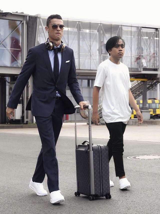 Bak Sahabat Dekat, 6 Editan Foto Bareng Cristiano Ronaldo Ini Kocak