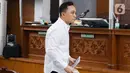 Terdakwa kasus dugaan pembunuhan berencana Nofriansyah Yosua Hutabarat atau Brigadir J, Ricky Rizal mengikuti sidang lanjutan di PN Jakarta Selatan, Jakarta, Selasa (31/1/2023). Sidang tersebut beragenda pembacaan duplik oleh penasihat hukum. (Liputan6.com/Herman Zakharia)