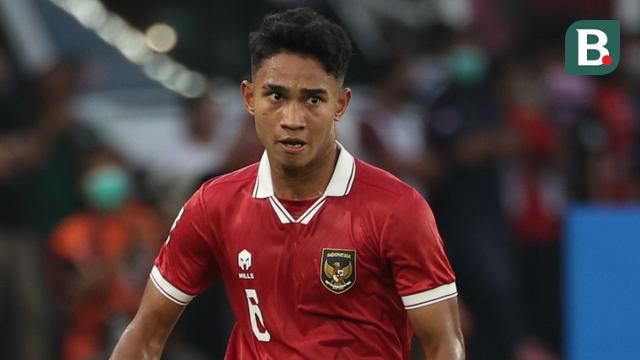 Pemain Timnas Indonesia Marselino Ferdinan