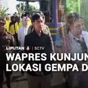 Wapres Kunjungi Lokasi Gempa di NTT