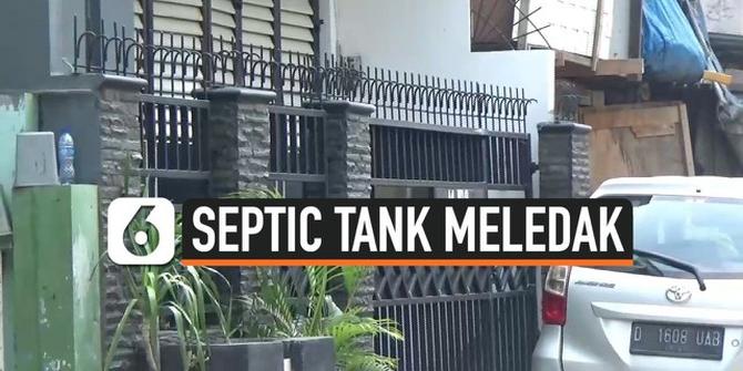 VIDEO: Olah TKP Meledaknya Septic Tank