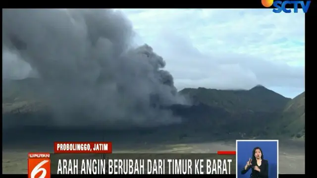 Perubahan arah angin inilah yang membuat hujan abu vulkanik mengancam wilayah lain, seperti Pasuruan dan Malang.