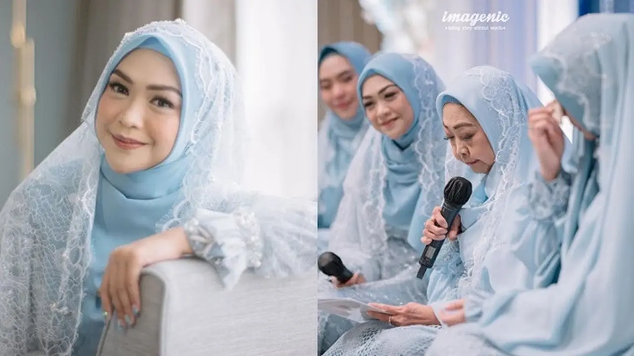 7 Momen Pengajian Ria Ricis Jelang Pernikahan, Penuh Haru Bahagia