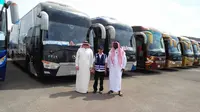 1.200 Bus Angkut Calon Jemaah Haji dari Madinah ke Mekah