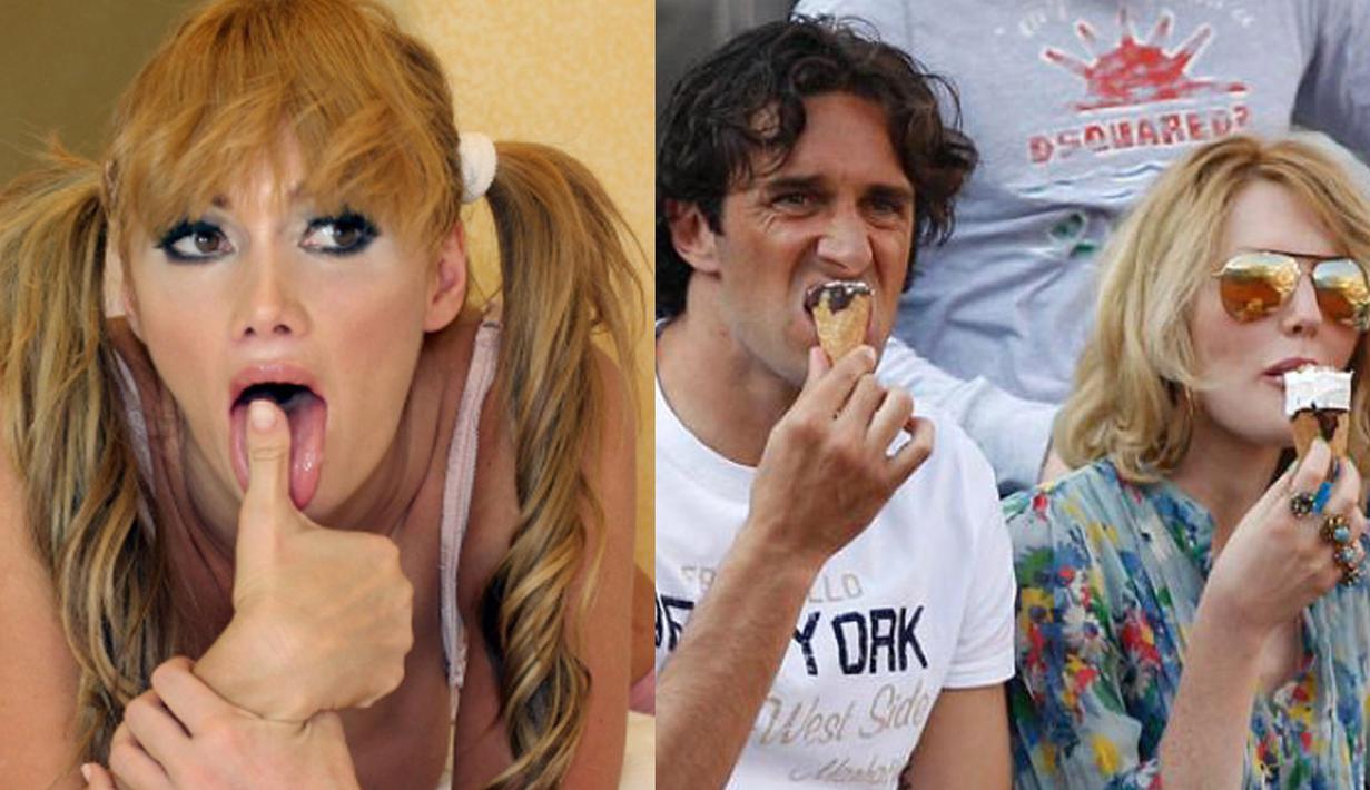 Dalam otobiografinya, Lea Di Leo yang berprofesi sebagai artis porno ini menulis bahwa dirinya penah tidur dengan sejumlah pesepakbola, diantaranya Vincenzo Iaquinta, Marco Borriello, Francesco Coco, Luca Toni dan Massimo Ambrosini (Istimewa)