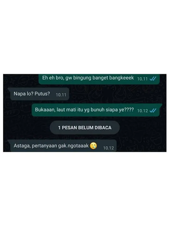 7 Chat Tebak-tebakan Kocak Ini Bikin Tepuk Jidat, Ada yang Garing